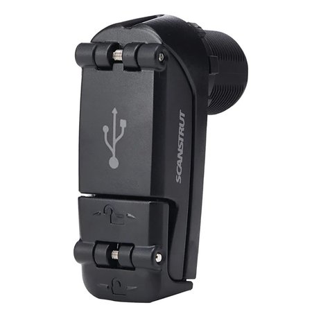 SCANSTRUT ROKK Charge Pro Fast Charge USB-A &amp; USB-C Socket SC-USB-03